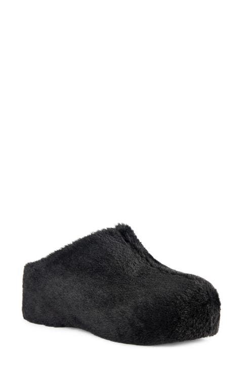 Darwin Faux Fur Clog