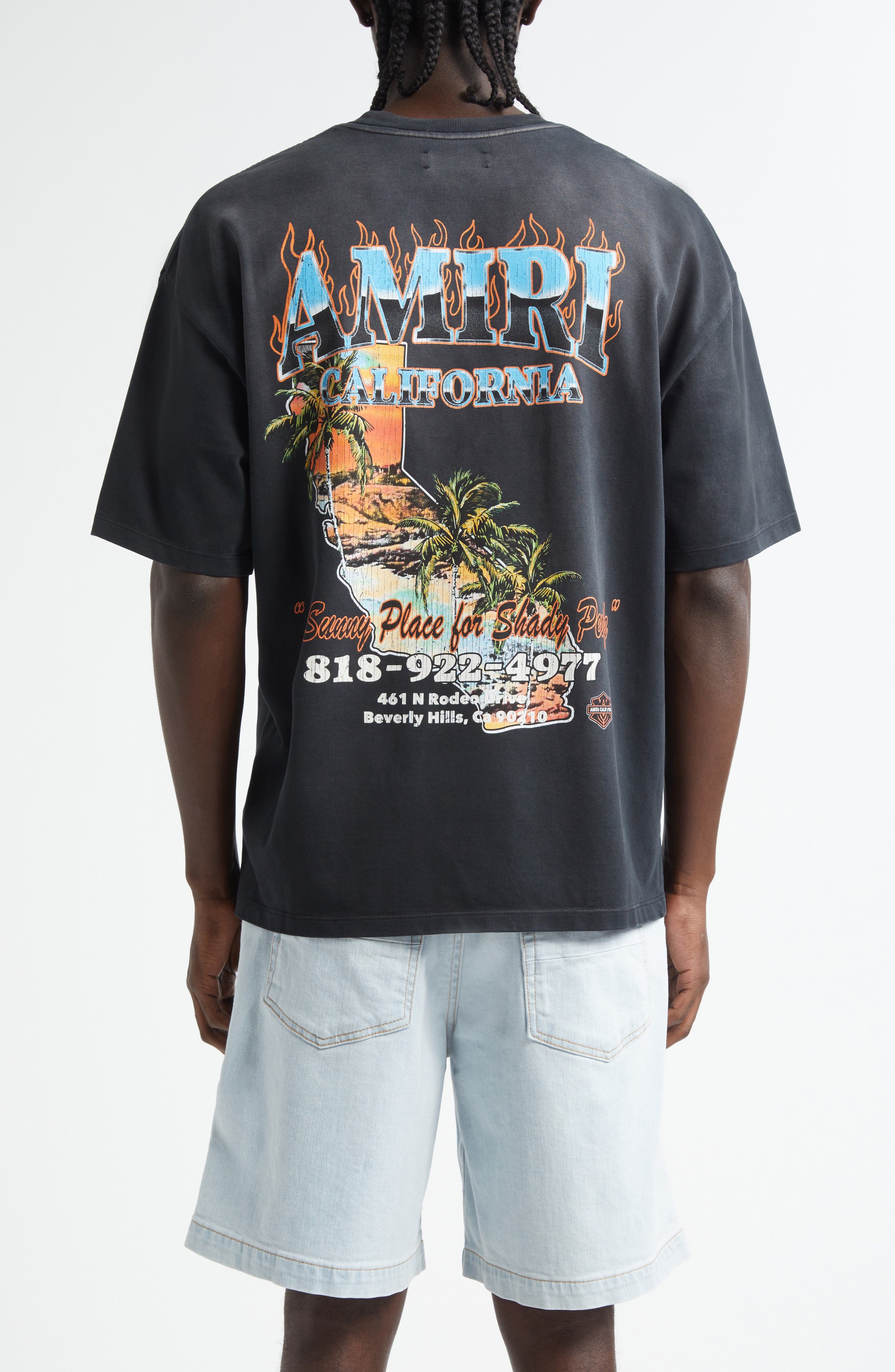 AMIRI Sunny Place Oversize Graphic T-Shirt (Men) | Nordstrom