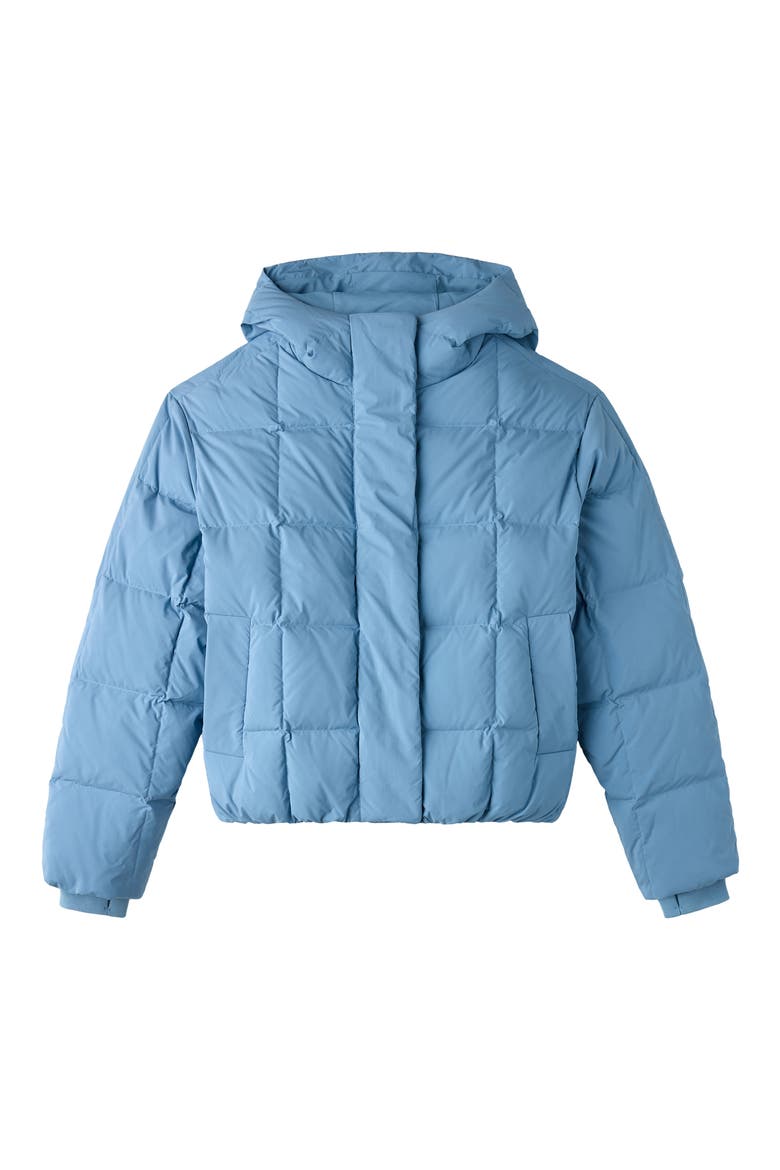 Powder Puffer Down Jacket, Alternate, color, SKYLINE BLUE