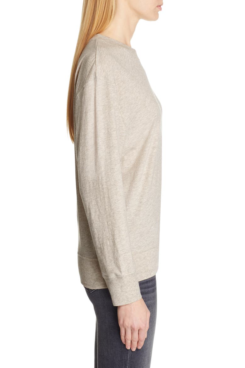 Pima Cotton & Alpaca Pullover, Alternate, color, H TUSK