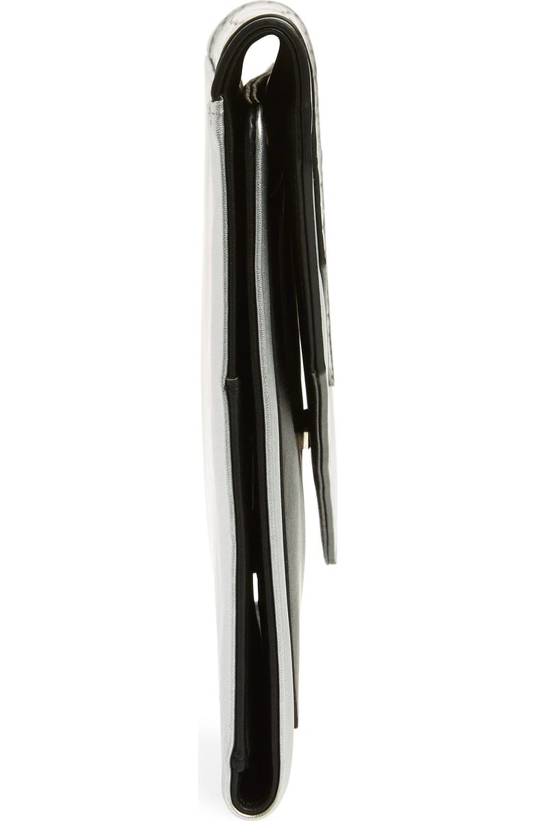 Leith Colorblock Faux Leather Envelope Clutch, Alternate, color,