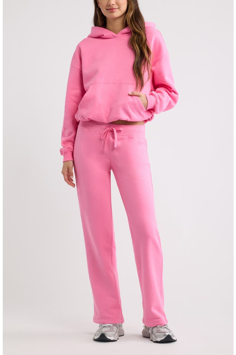 Bootcut Sweatpants, Alternate, color, PINK AURORA