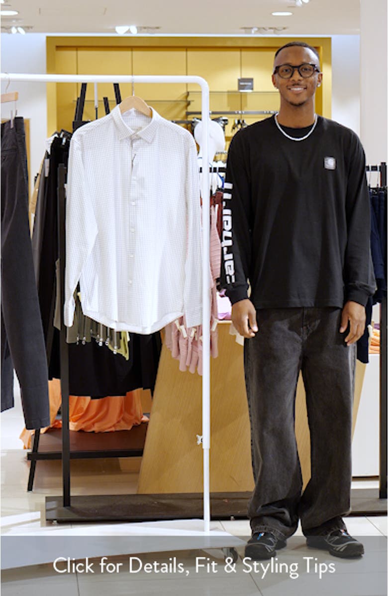 Jules OoohCotton<sup>®</sup> Check Button-Down Shirt, sales video thumbnail