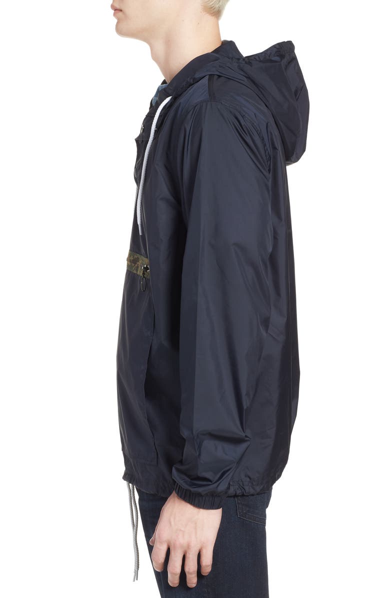 Original Penguin Exposed Zip Pocket Cagoule Jacket, Alternate, color,