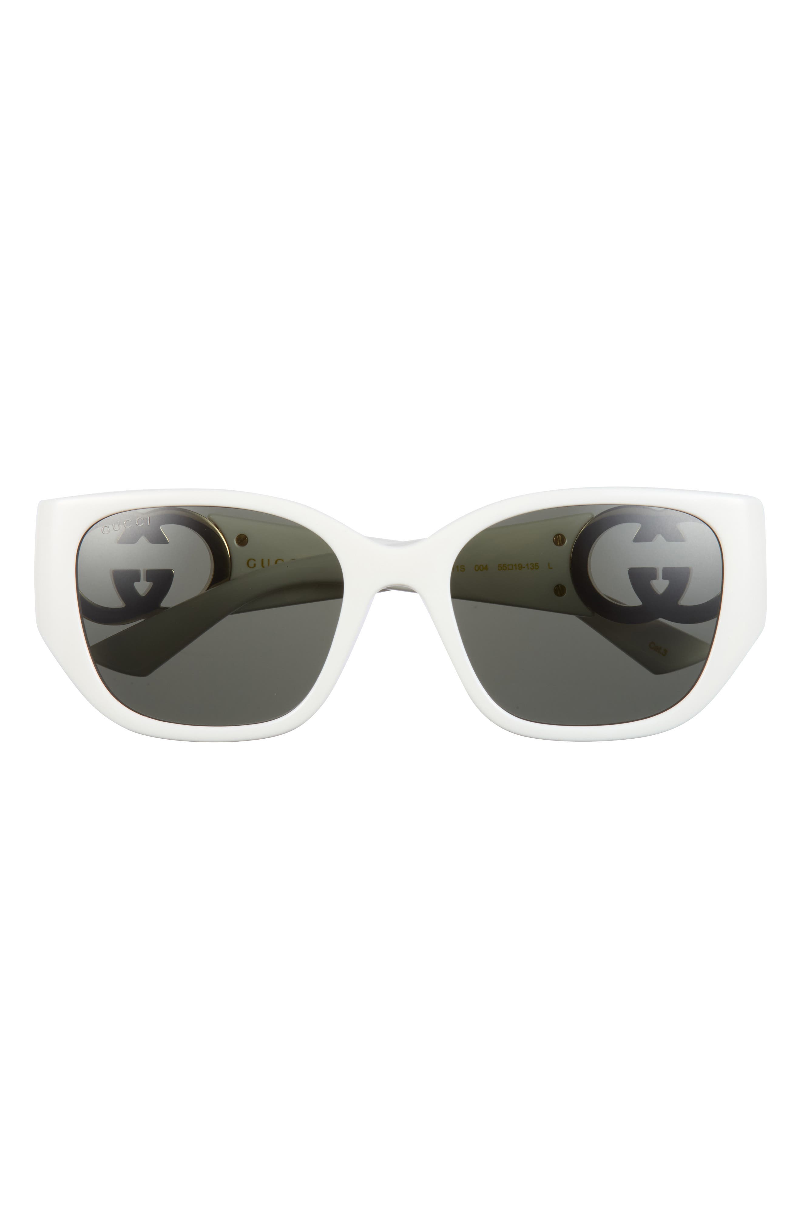 55mm Cat Eye Sunglasses