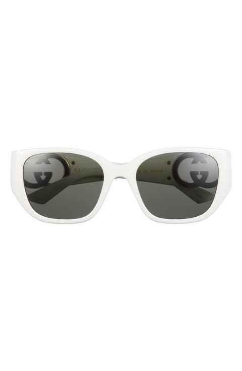 55mm Cat Eye Sunglasses