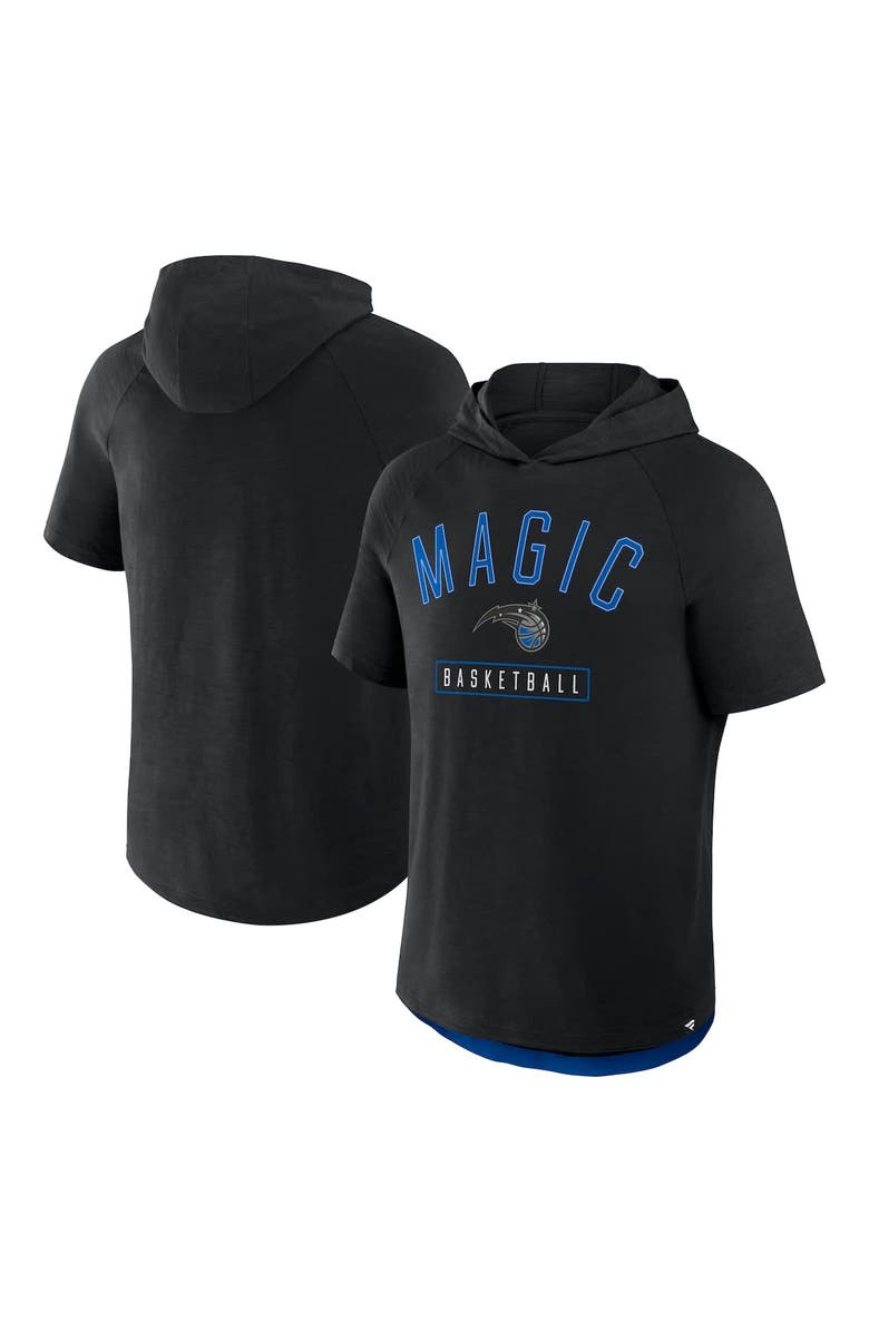 FANATICS Men's Fanatics Black Orlando Magic Pass Legend Raglan Hoodie T-Shirt, Alternate, color, Black