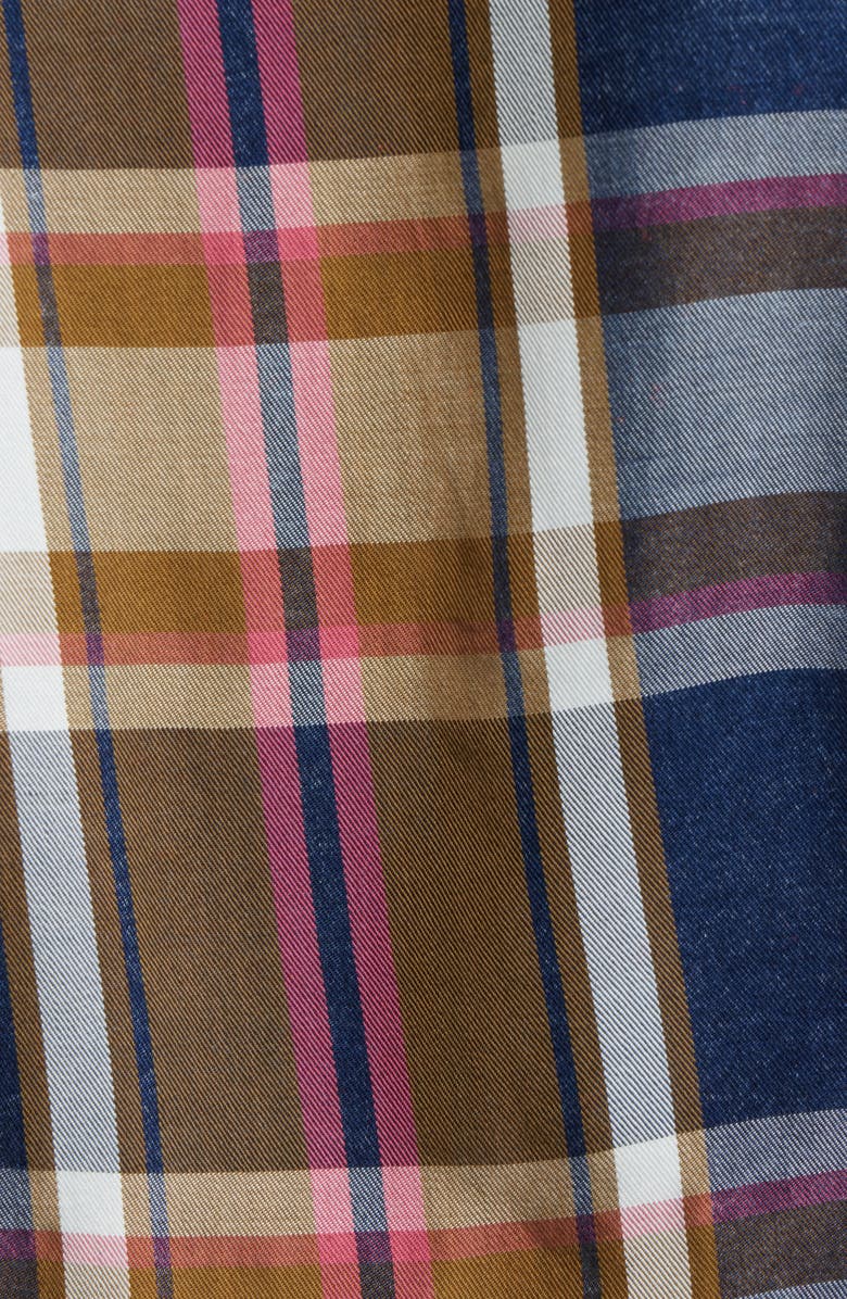 KUT from the Kloth Beatrix Button-Up Shirt, Alternate, color, Brown/ Camel