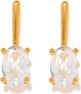 Girls Crew Cancun Oval Bar Stud Earrings