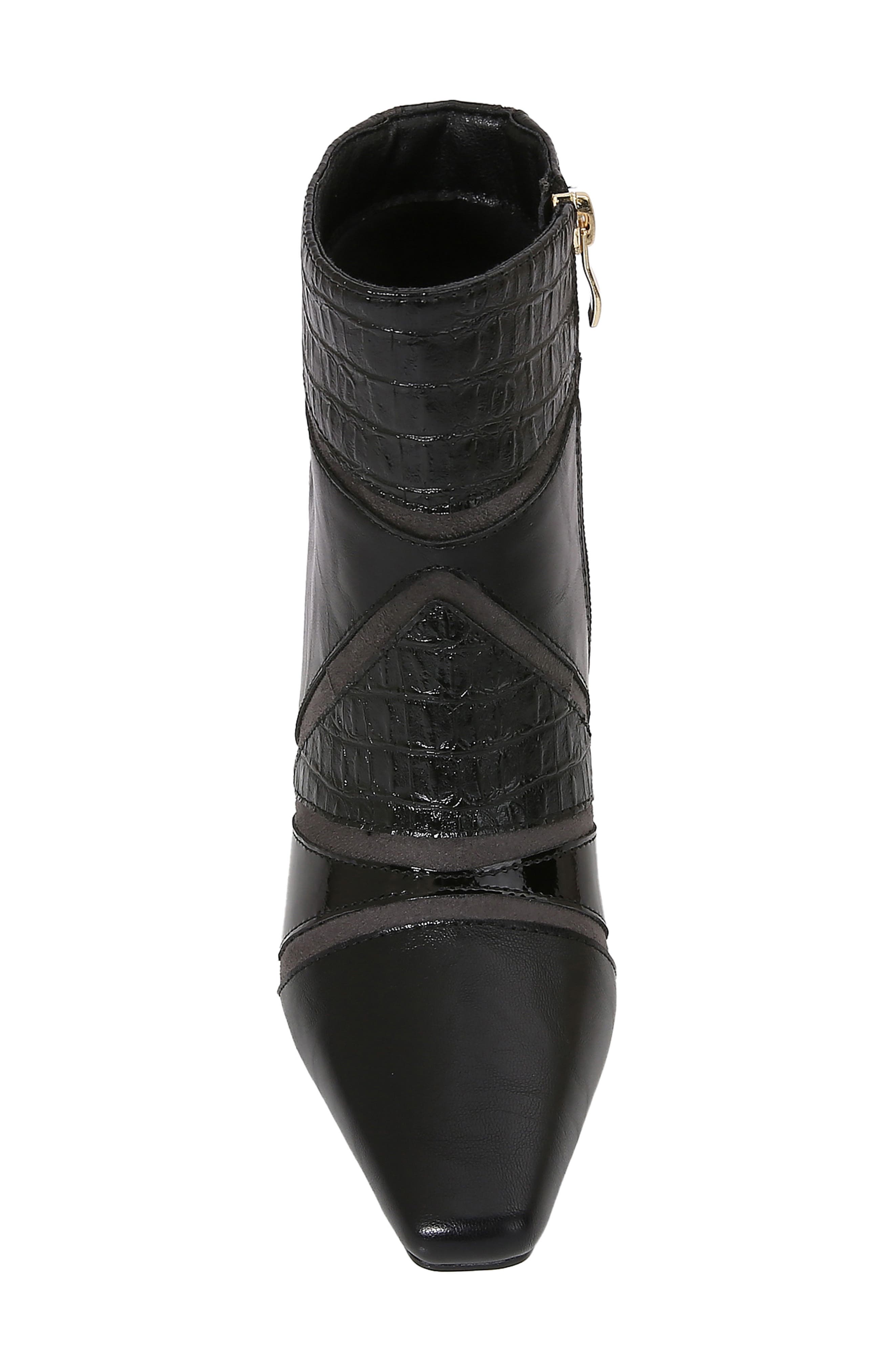 NINETY UNION Feebe Side Zip Bootie, Alternate, color, Black Multi