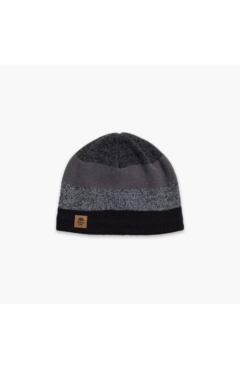 Turtle Fur BTV Wool Beanie, Main, color, Black Heather