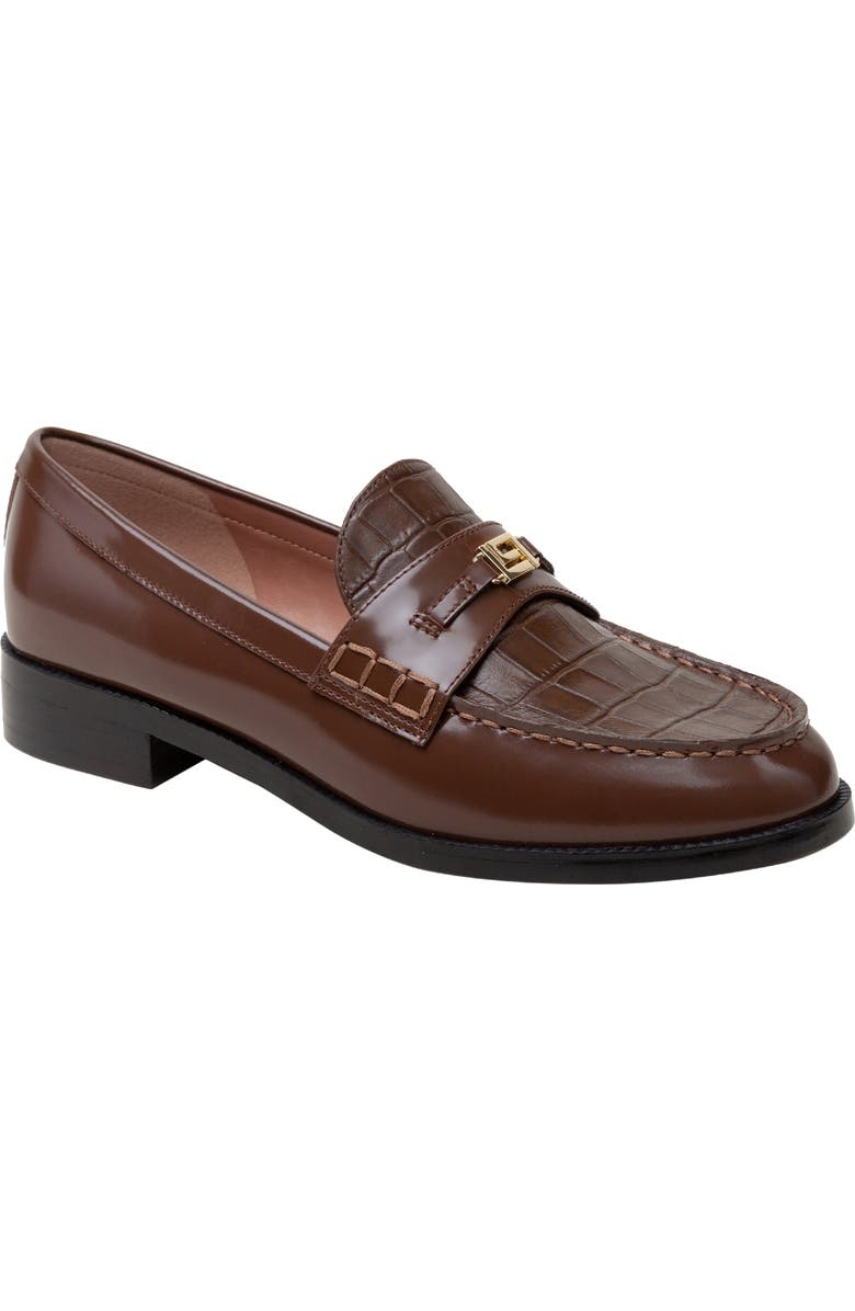 Linea Paolo Endy Bit Loafer, Main, color, Cocoa