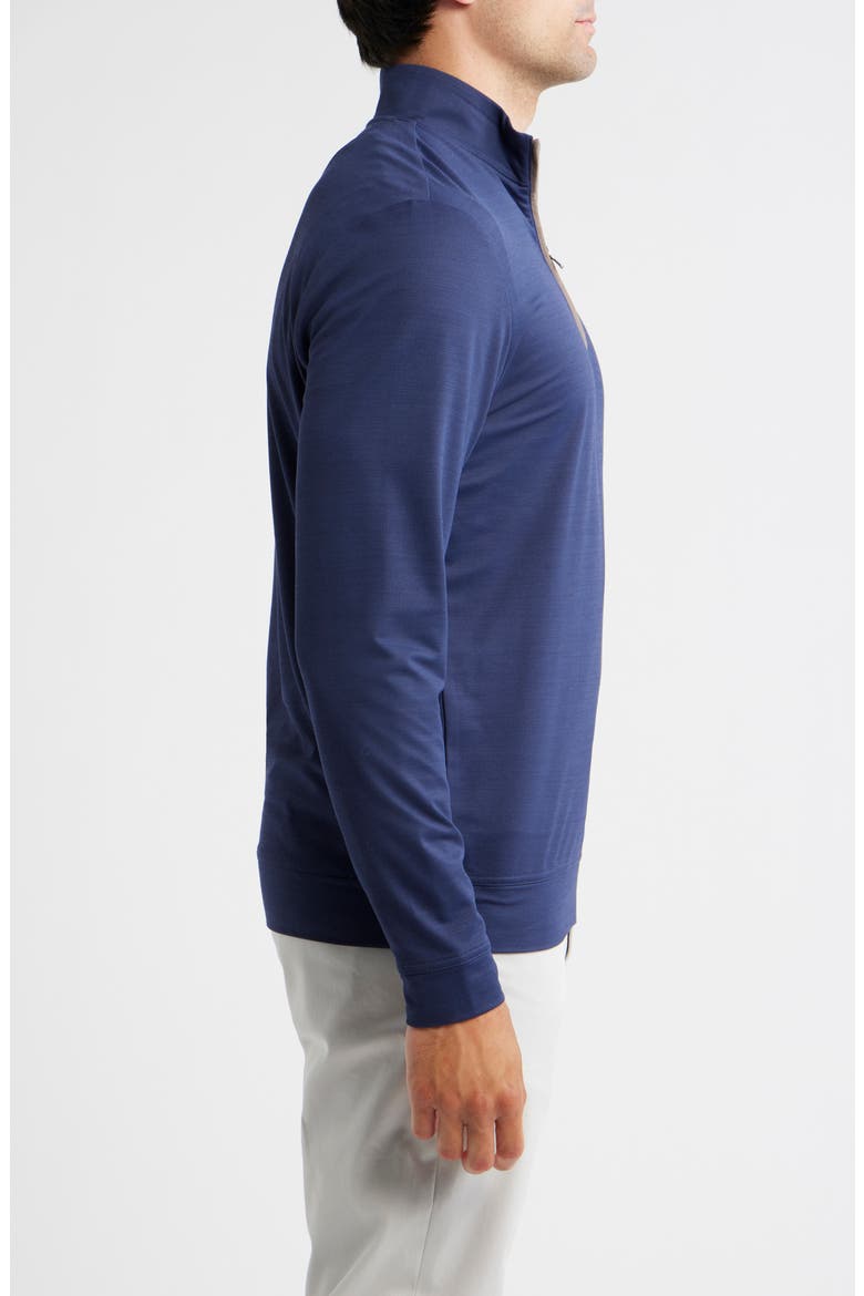Quarter Zip Pullover, Alternate, color, NAVY