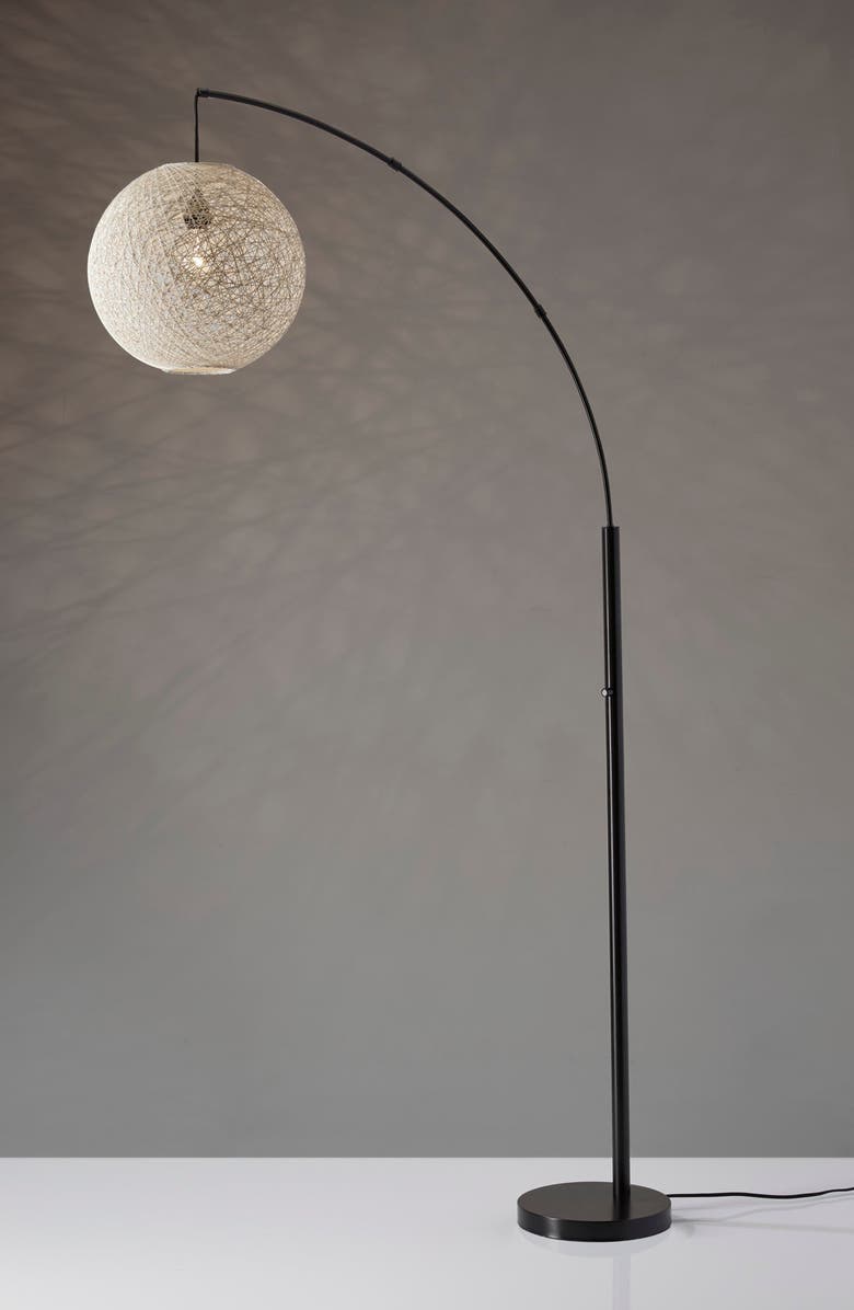 ADESSO LIGHTING Havana Arc Floor Lamp, Alternate, color, Bronze