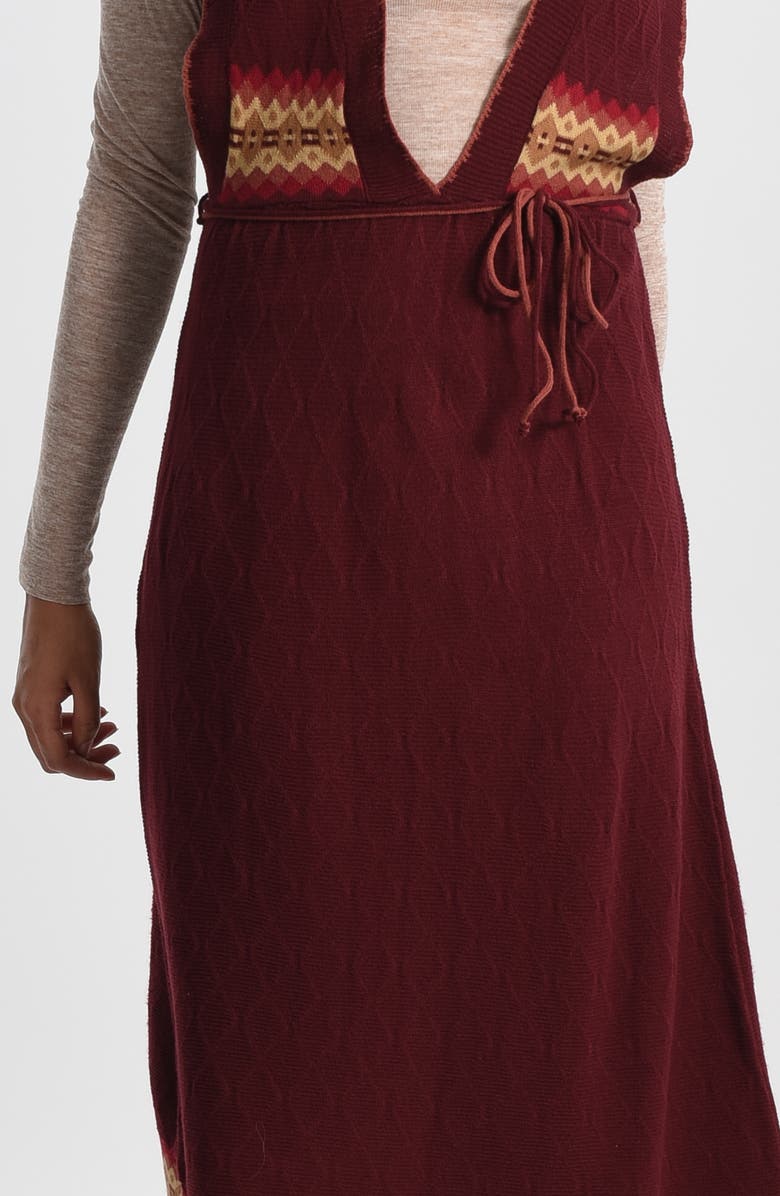 Molly Bracken Border Print Sweater Dress, Alternate, color, 