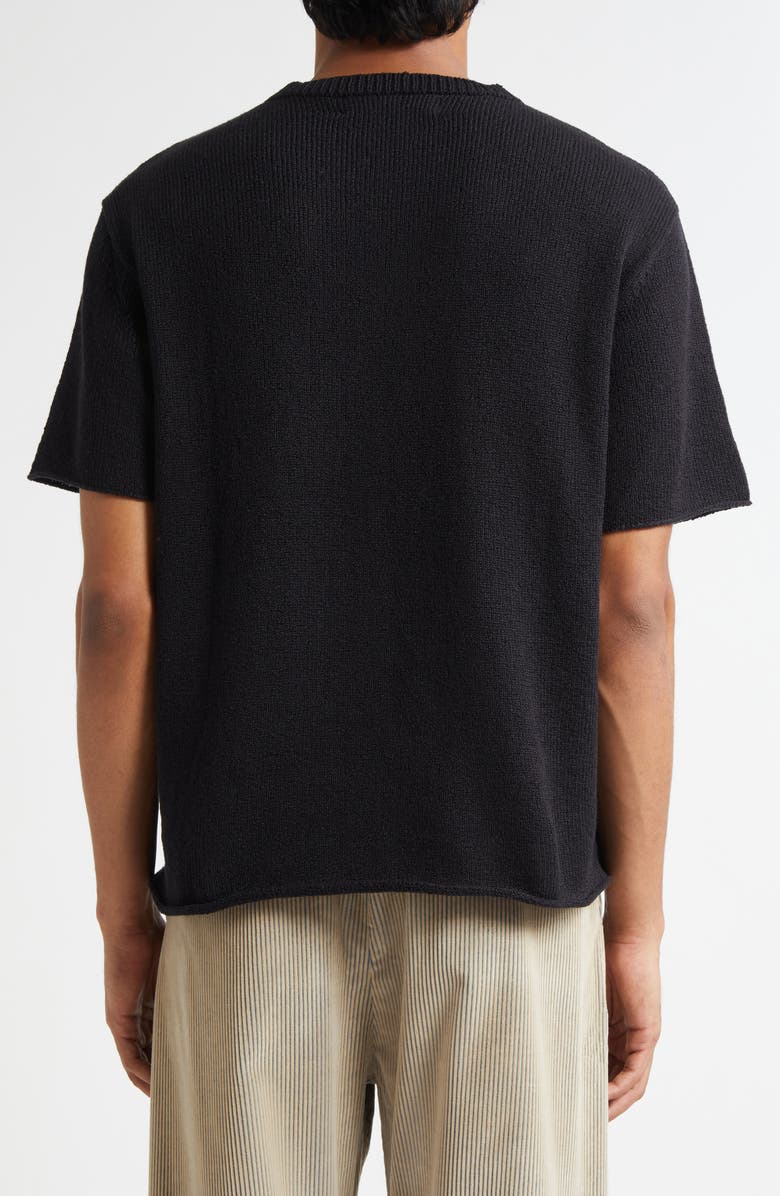 The Elder Statesman Nora Lite Short Sleeve T-Shirt, Alternate, color, Black