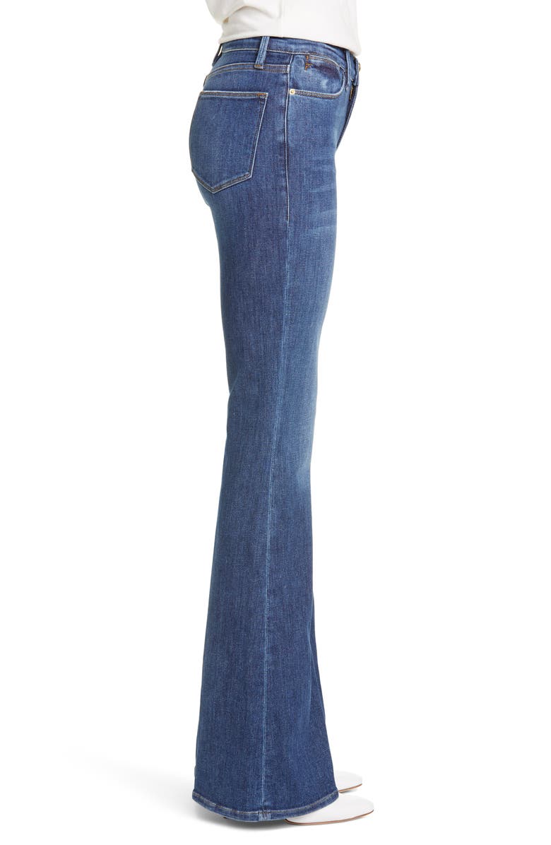 FRAME Le High Waist Flare Jeans, Alternate, color, 