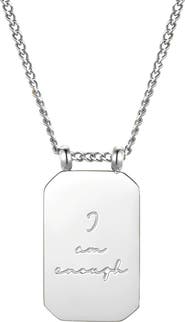 Mantra I Am Enough - Necklace