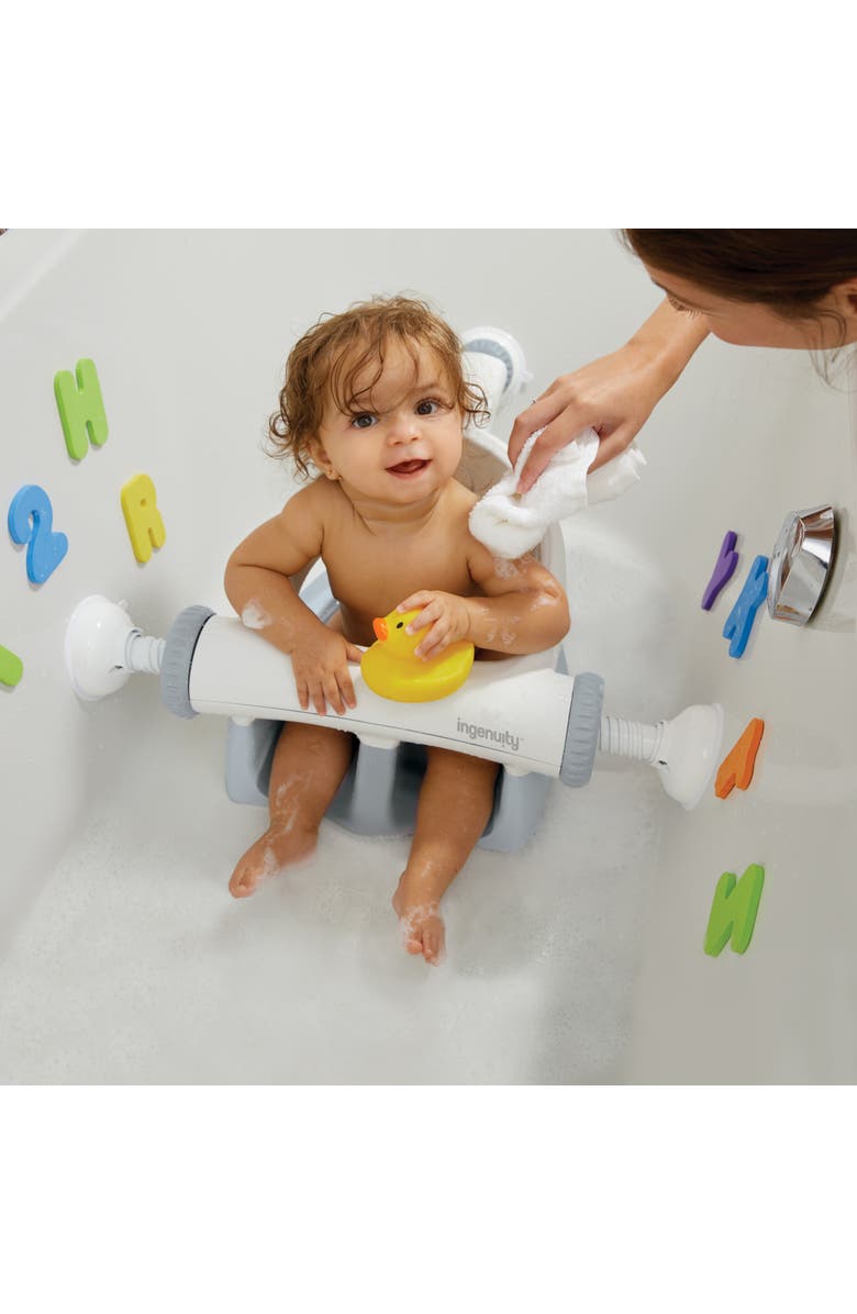 INGENUITY My Baby Bath Seat, Alternate, color, Grey