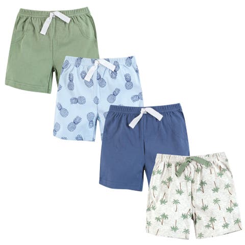 Boys' 4-Piece Everyday Shorts Collection (Toddler & Little Kid)