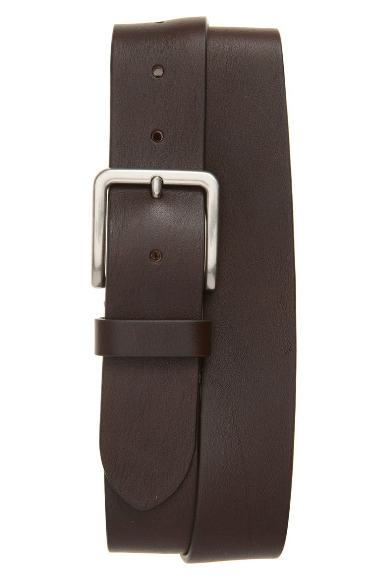 Alex Leather Belt, Main, color, CACAO BROWN