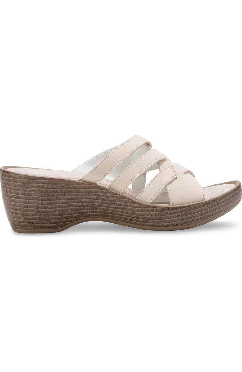 Eastland Poppy Leather Wedge Sandal, Alternate, color,
