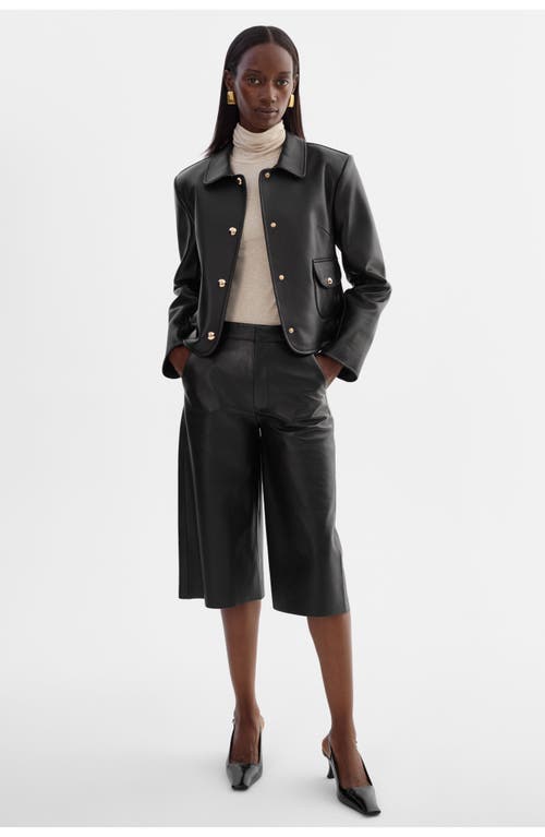 Lamarque Francesca | Leather Jacket In Black