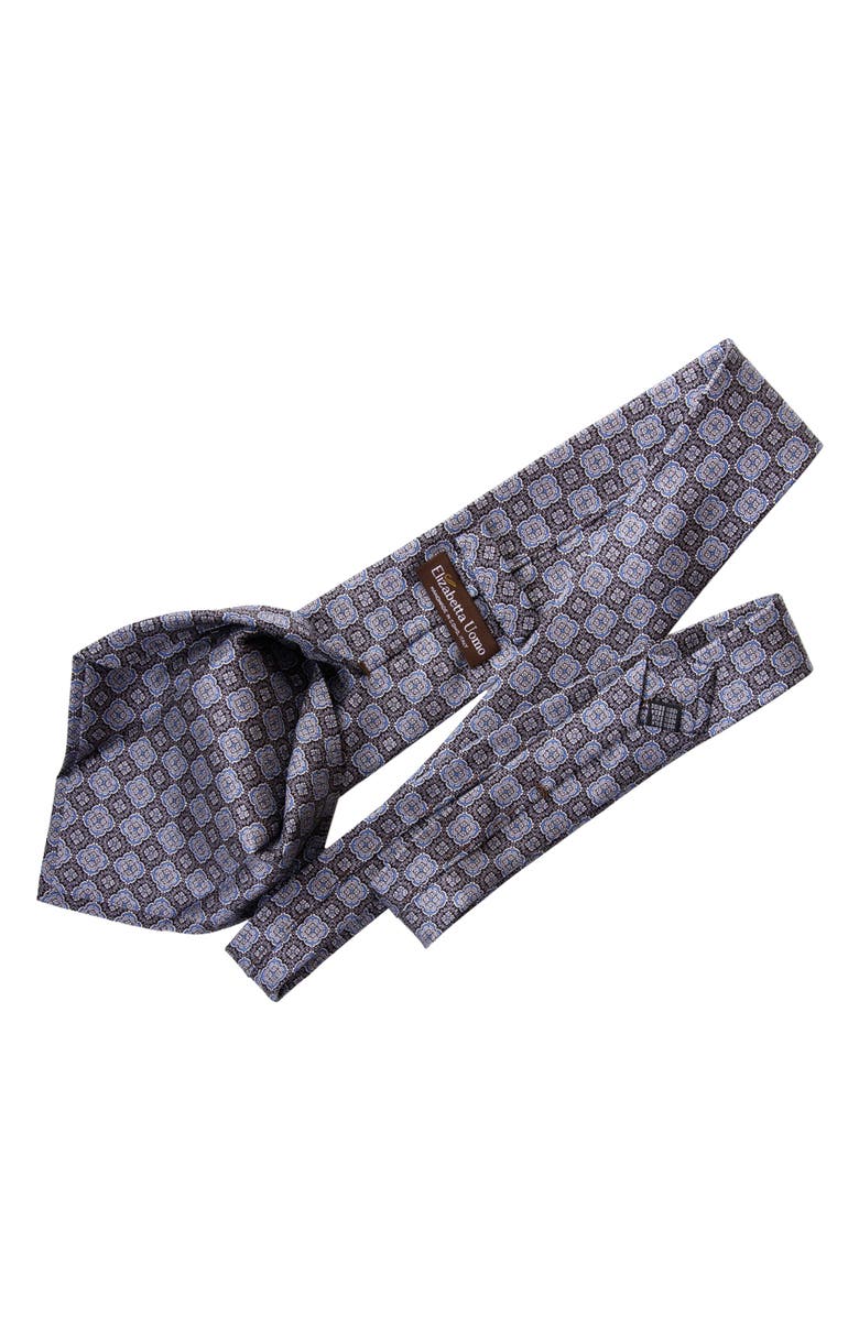 Elizabetta Veneto - Extra Long Printed Silk Tie for Men, Alternate, color, 