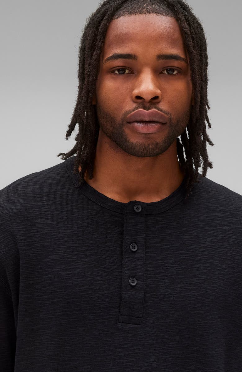 Reigning Champ 1x1 Slub Henley, Alternate, color,