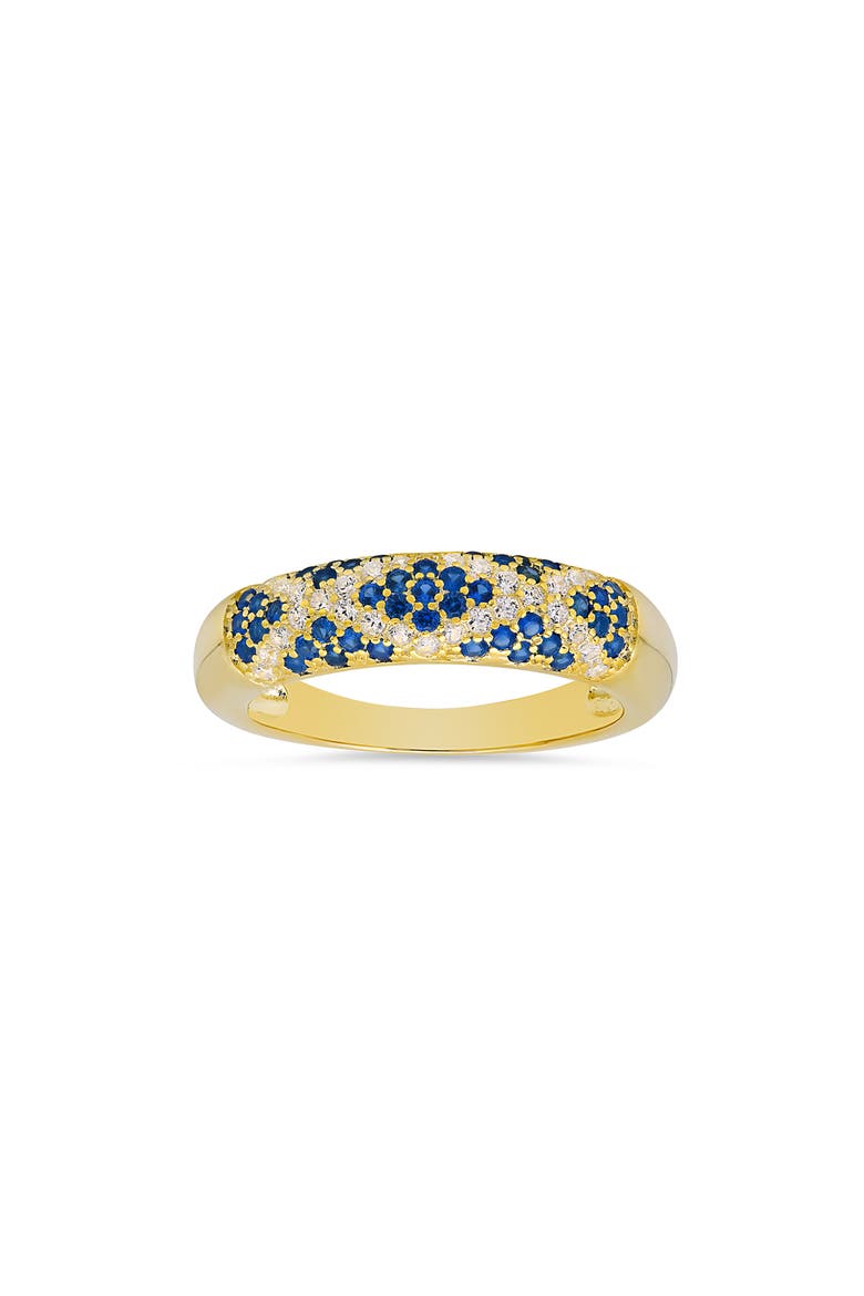 Cubic Zirconia Pavé Ring, Main, color, GOLD