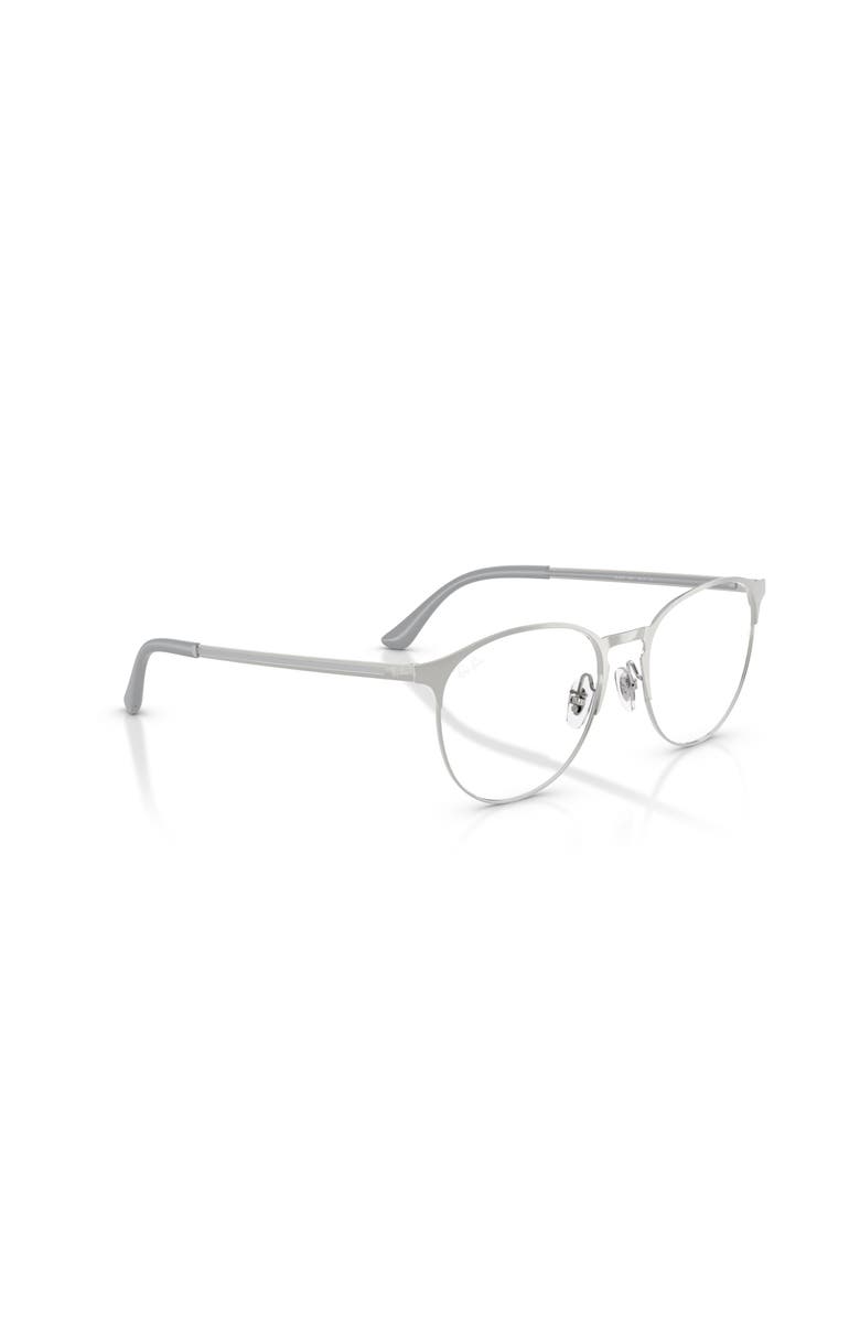 Ray-Ban 51mm Phantos optical glasses, Alternate, color, Silver