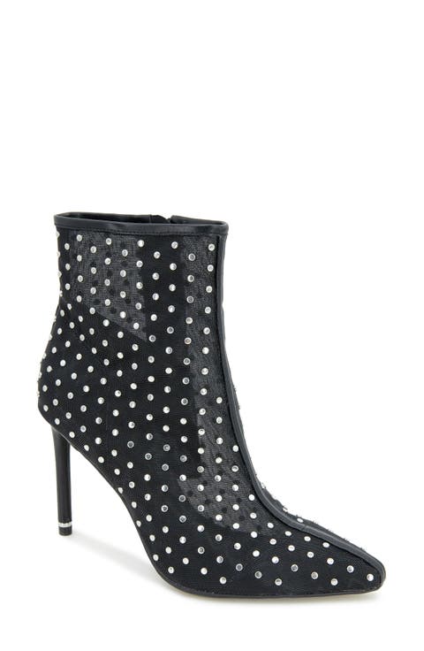 Quincy Stud Mesh Bootie (Women)