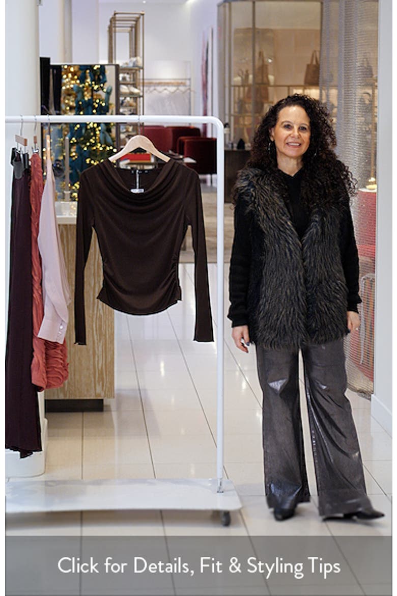 Odette Cowl Neck Top video