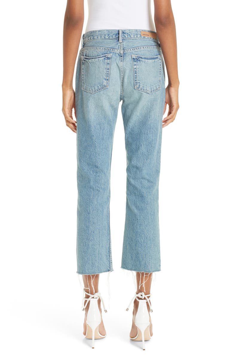 GRLFRND Tatum Crop Flare Jeans, Alternate, color,