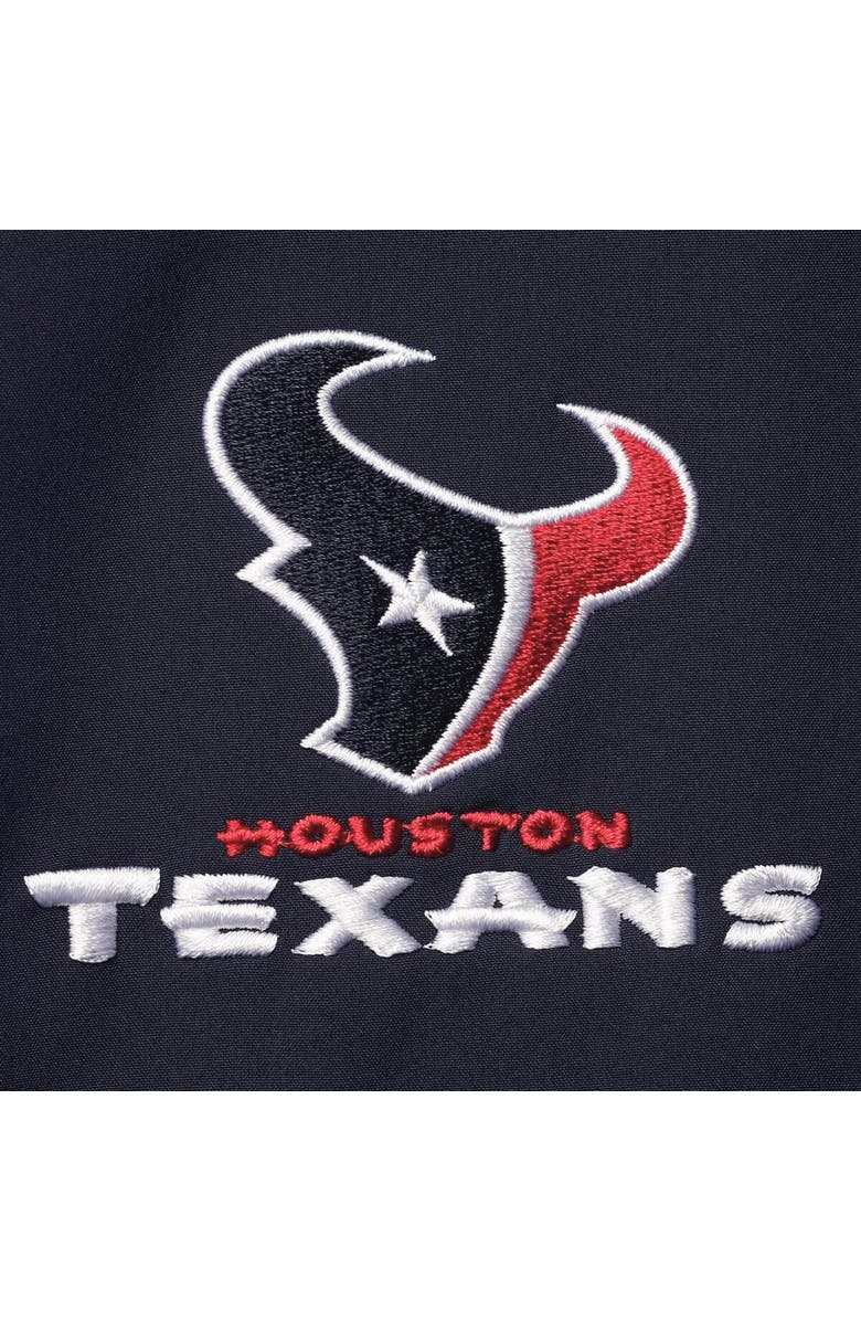 DUNBROOKE Men's Dunbrooke Navy/Gray Houston Texans Big & Tall Alpha Full-Zip Hoodie Jacket, Alternate, color, Navy