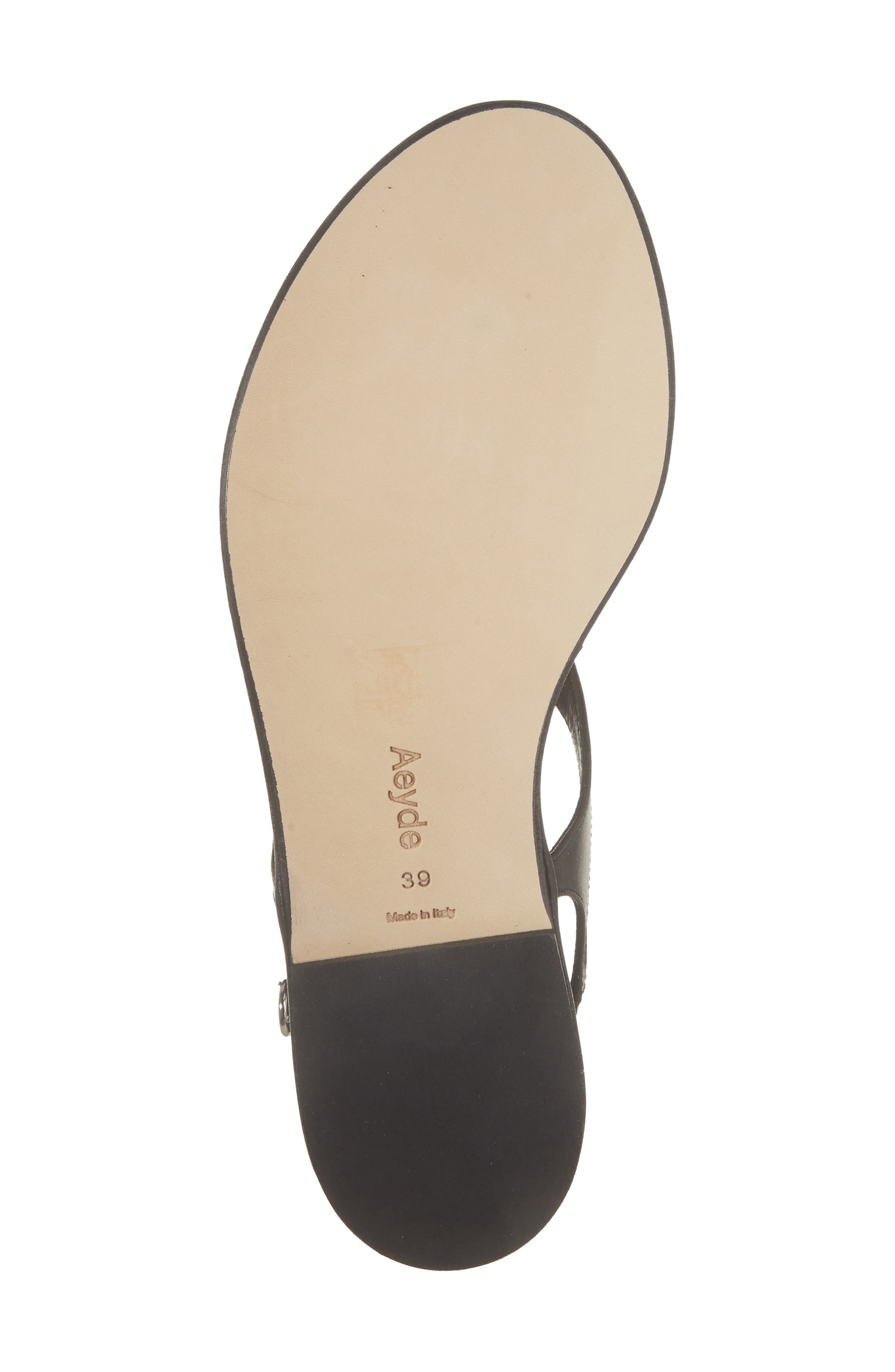 aeyde Raine Sandal, Alternate, color, Black