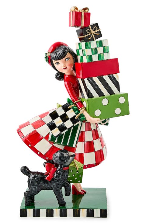 Check It Out Shopper Figurine
