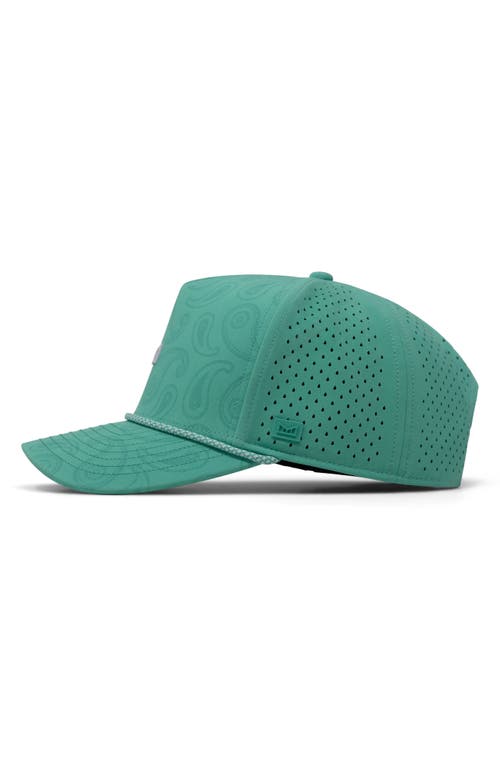 Melin Odyssey Links Hydro Performance Snapback Hat In Green