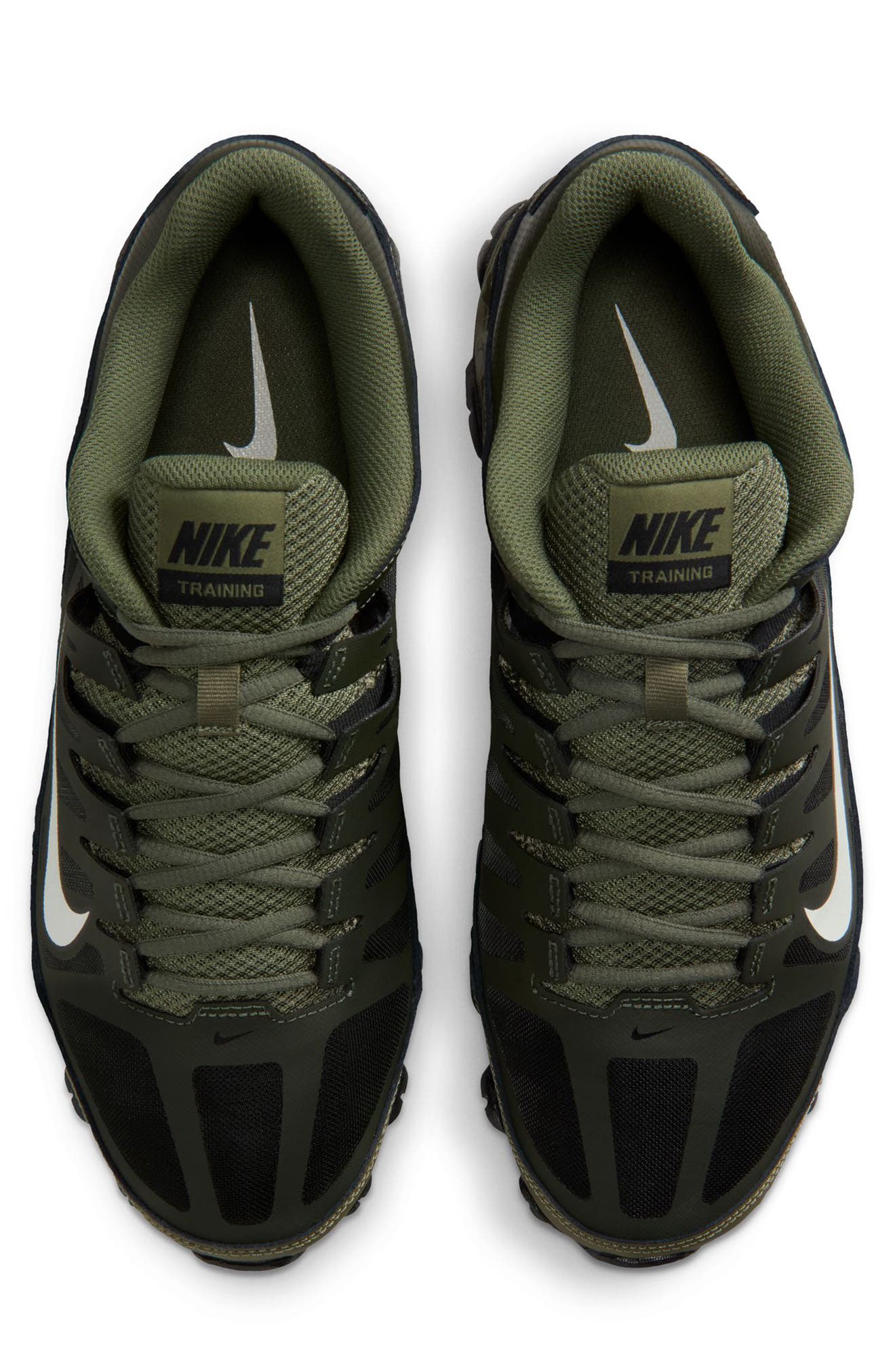 Nike Reax 8 Training Mesh Sneaker, Alternate, color, Sequoia/ Summit White