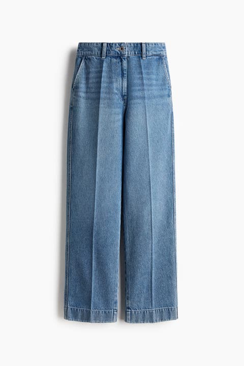 Wide High Jeans