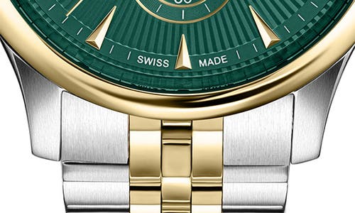 Ferragamo Duo Chrono Bracelet Watch In Multi