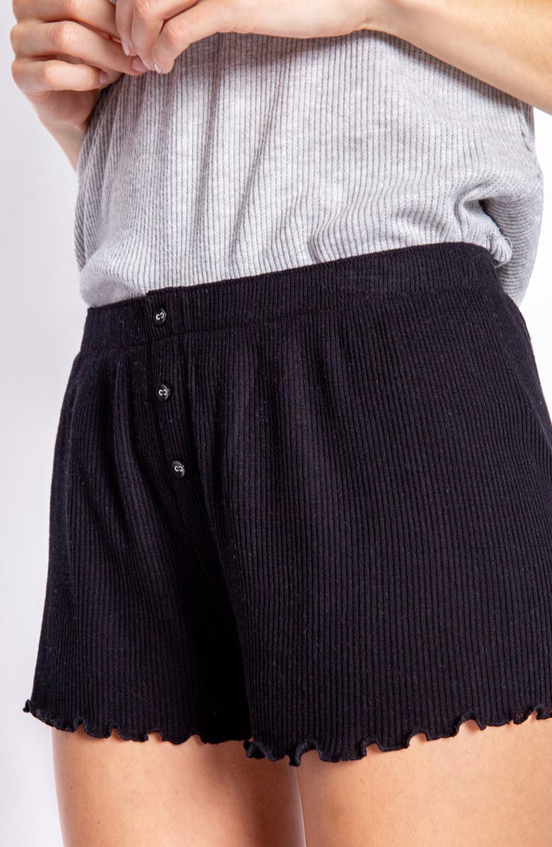 PJ Salvage Text Essential Pajama Shorts, Alternate, color,