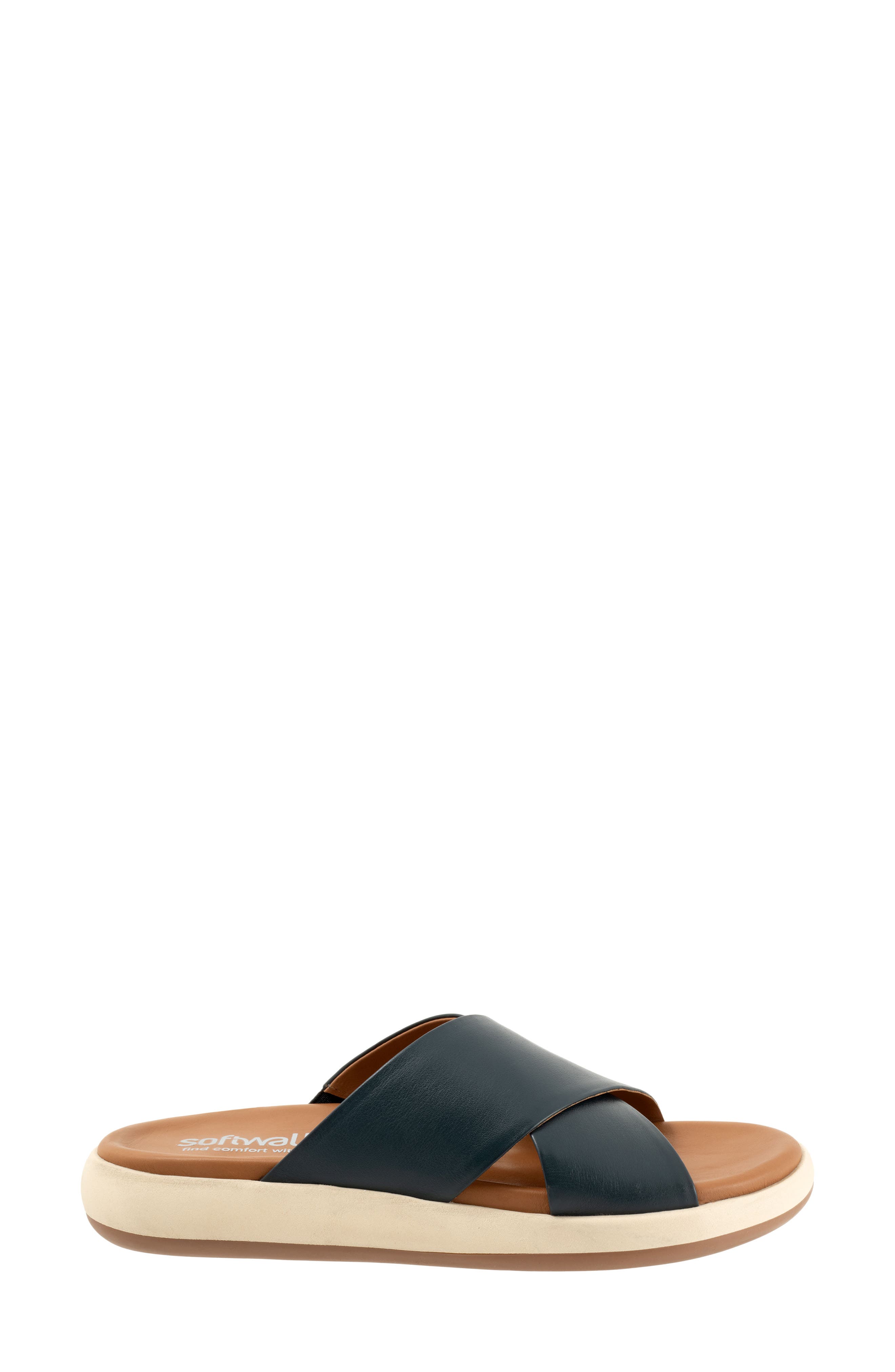 Jesi Slide Sandal, Alternate, color, NAVY