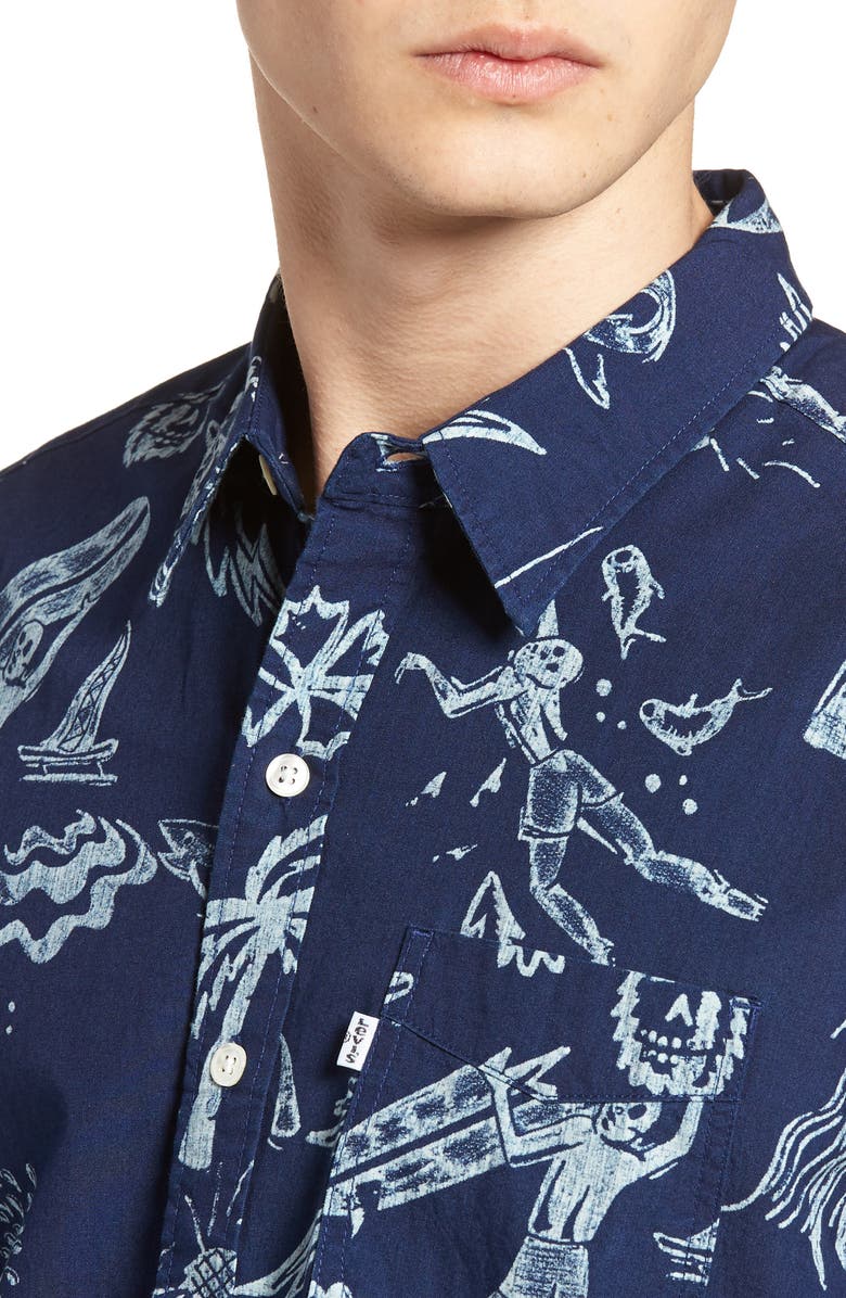 Levi's<sup>®</sup> Sunset Shirt, Alternate, color, 