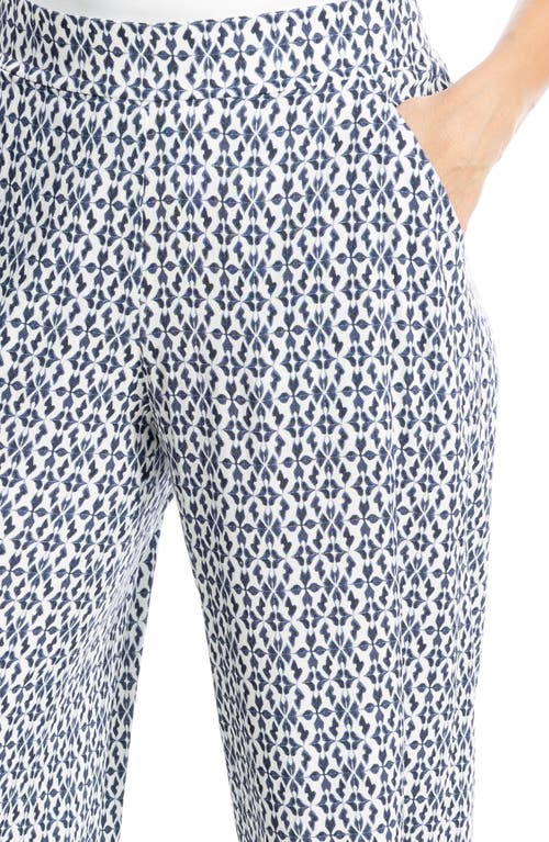 MAX STUDIO MAX STUDIO WIDE LEG PULL-ON CROP PANTS