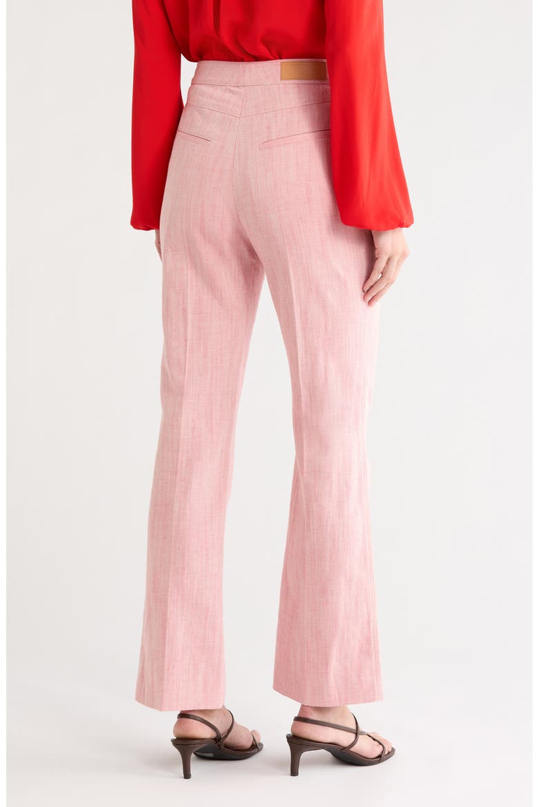 Cotton & Linen Pants, Alternate, color, PINK