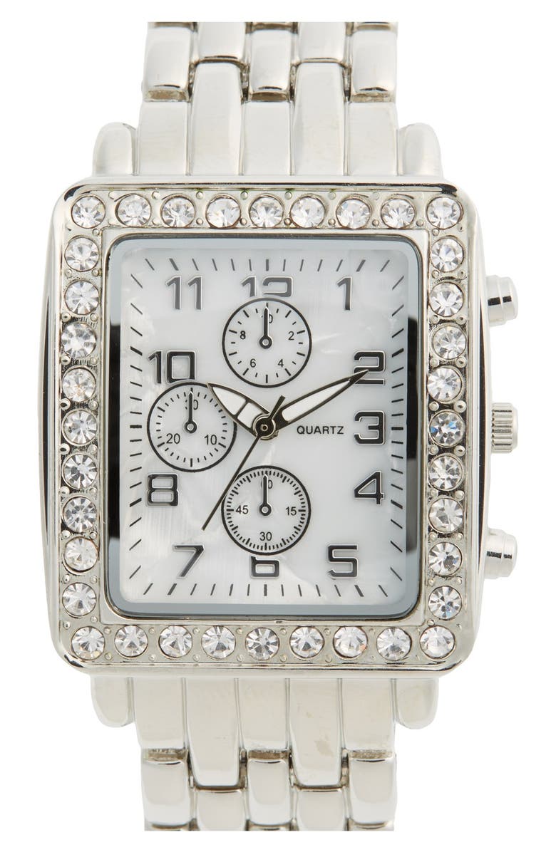 BP. Crystal Bezel Watch, 30mm, Main, color, 
