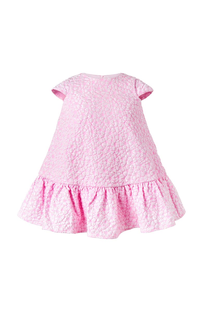 Rachel Riley Drop Hem Party Dress, Main, color,