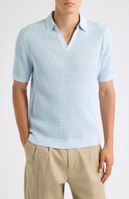 Reiss Merit Cotton Blend Polo