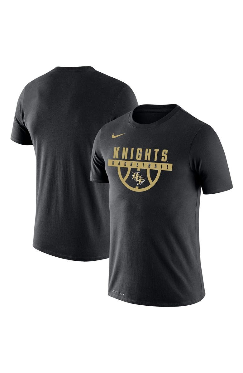Nike Men's Nike Black UCF Knights Basketball Drop Legend Performance T-Shirt, Alternate, color,